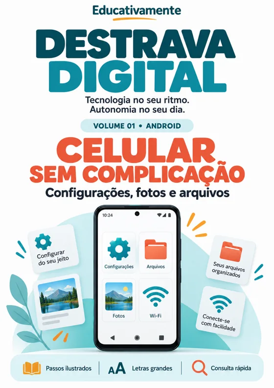 Capa do Volume 01 · Celular sem Complicação (Android)