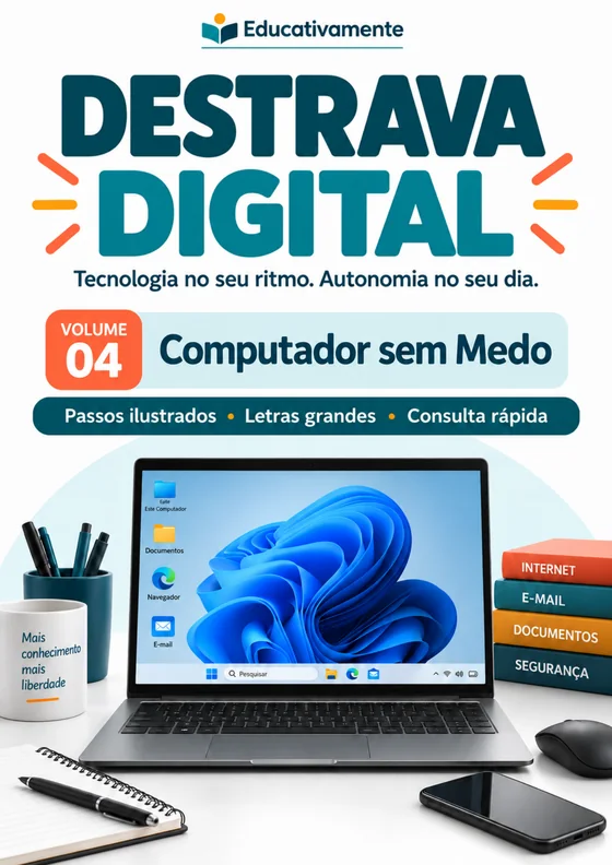 Capa do Volume 04 · Computador sem Medo